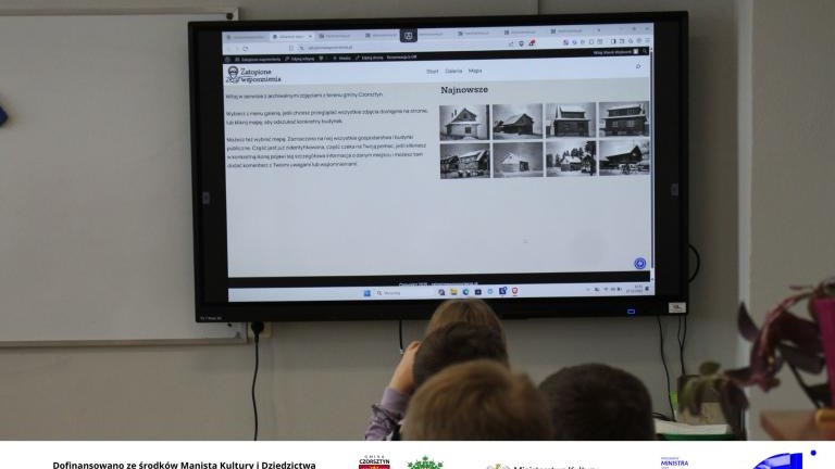 Warsztaty „Ocalić historię zatopionej wioski – Stare Maniowy” w Szkole Podstawowej w Maniowach 11.jpg