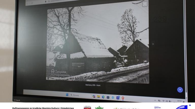 Warsztaty „Ocalić historię zatopionej wioski – Stare Maniowy” w Szkole Podstawowej w Maniowach 8.jpg