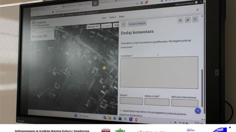 Warsztaty „Ocalić historię zatopionej wioski – Stare Maniowy” w Szkole Podstawowej w Maniowach.jpg