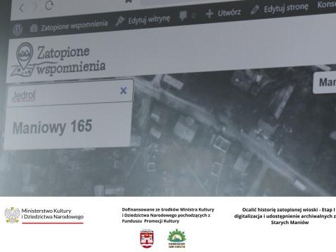 Warsztaty „Ocalić historię zatopionej wioski – Stare Maniowy” w Szkole Podstawowej w Maniowach
