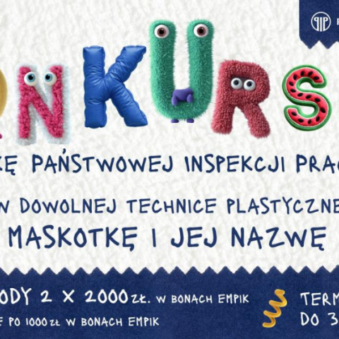 Zaprojektuj maskotkę, która zadba o bezpieczeństwo pracy!
