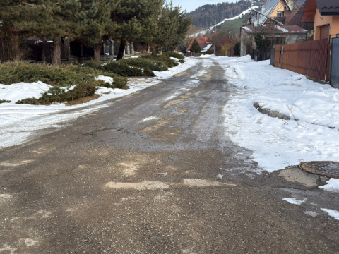 Gmina Czorsztyn z dofinansowaniem z Rządowego Funduszu Rozwoju Dróg na przebudowę ul. Borek w Kluszkowcach