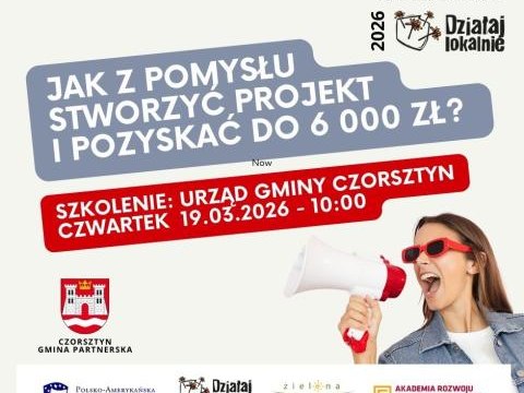 Szkolenie dla NGO i grup nieformalnych – mikrodotacje Działaj Lokalnie 2026!