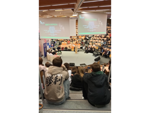 Udział uczniów Szkoły Podstawowej im. dh. Olgi Małkowskiej w konferencji pt. „Uprzedź depresję – stop hejtowi"