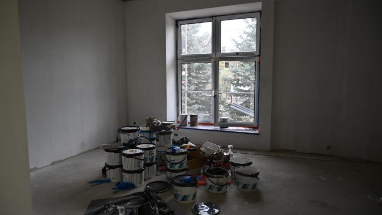 Postęp prac przy budowie żłobka w Kluszkowcach (70).JPG