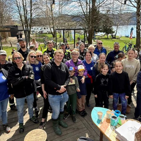 Nad Jeziorem Czorsztyńskim zrobiło się czyściej