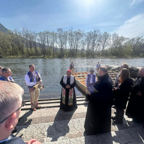 Otwarcie 194. sezonu flisackiego na Dunajcu w Sromowcach Wyżnych