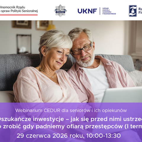 Webinarium dla seniorów i ich opiekunów