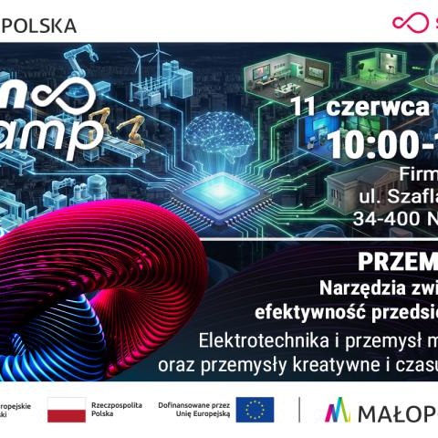 SPIN CAMP: Przemysł 4.0 w praktyce – narzędzia zwiększające efektywność przedsiębiorstwa!