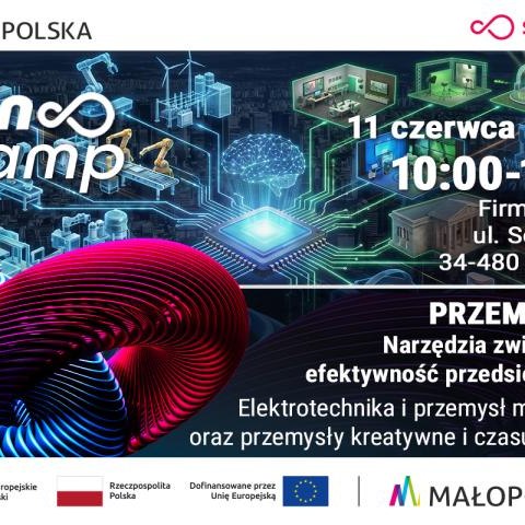 SPIN CAMP: Przemysł 4.0 w praktyce – narzędzia zwiększające efektywność przedsiębiorstwa!