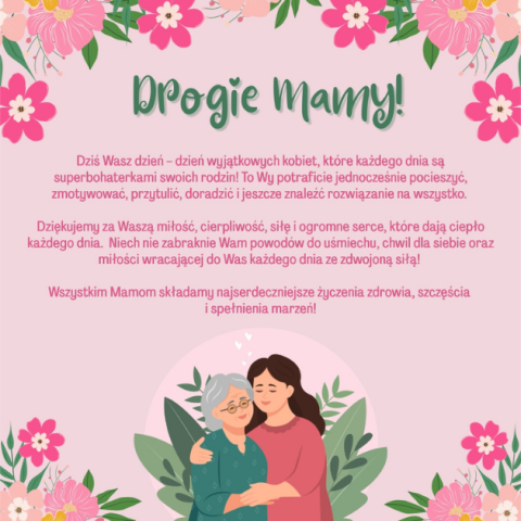 Drogie Mamy!