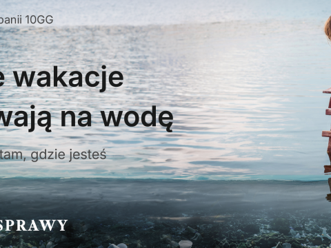 Po wakacjach nad wodą zostają tony śmieci. Rusza IV edycja kampanii 10GG