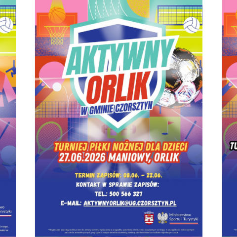 Ruszyły zapisy na turnieje piłki nożnej w ramach programu „Aktywny Orlik”!