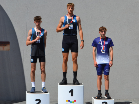 Sukces Piotra Łuniewskiego na ogólnopolskich i międzynarodowych zawodach lekkoatletycznych