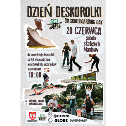 Dzień Deskorolki już 20 czerwca w Maniowach
