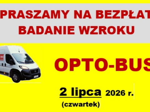 Bezpłatne badania wzroku – 2 lipca 2026 r.