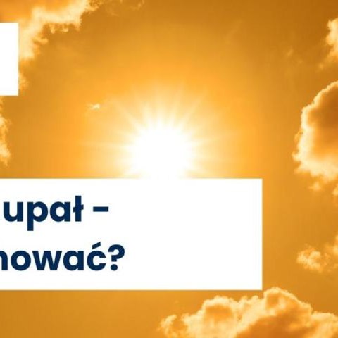 Nadchodzi upał. Dowiedz się, jak się zachować