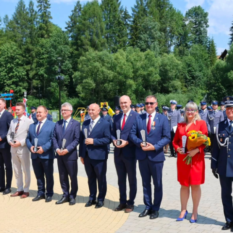 Wójt Gminy Czorsztyn uczestniczyła w Powiatowych Obchodach Święta Policji