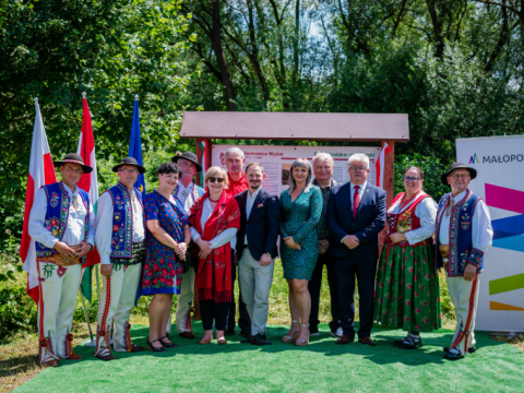 Nowy przystanek na Polsko-Węgierskim Szlaku w Gminie Czorsztyn