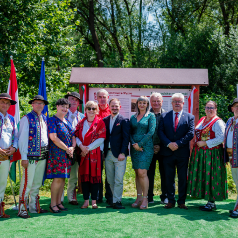 Nowy przystanek na Polsko-Węgierskim Szlaku w Gminie Czorsztyn