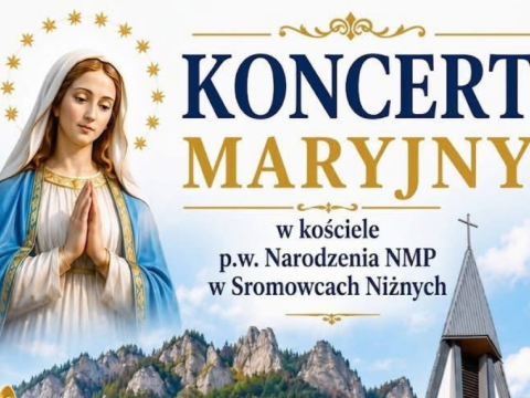 Koncert Maryjny w Sromowcach Niżnych