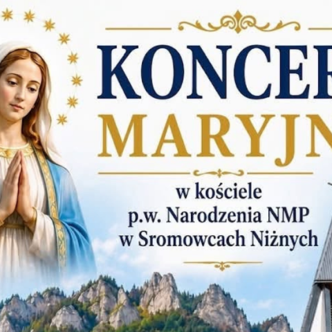 Koncert Maryjny w Sromowcach Niżnych