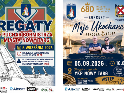 Żeglarstwo na Jeziorze Czorsztyńskim – regaty i koncert szantowy