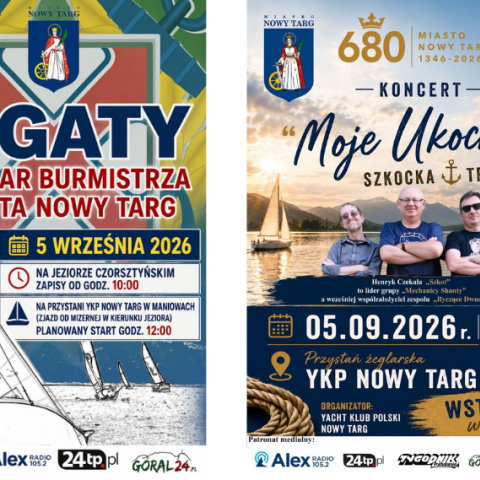 Żeglarstwo na Jeziorze Czorsztyńskim – regaty i koncert szantowy