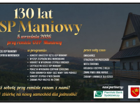 130 lat OSP Maniowy