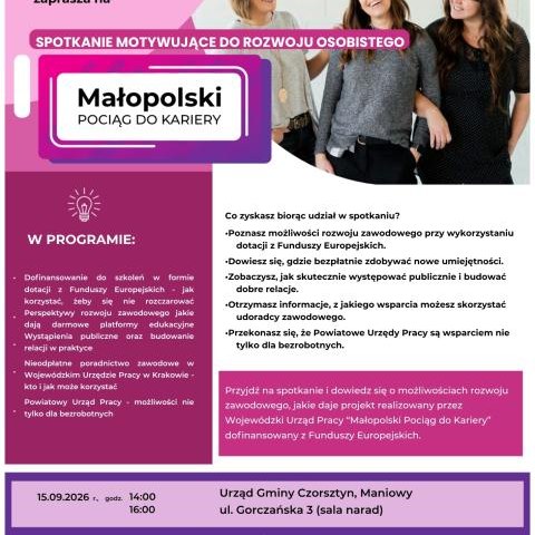 „Małopolski Pociąg do Kariery”
