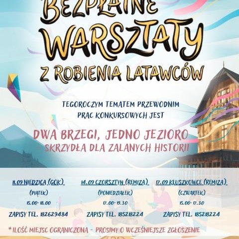 Ruszają kolejne „Bezpłatne Warsztaty z Robienia Latawców”! 🪁