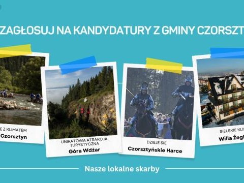 Turystyczne Skarby Małopolski – głosujemy na kandydatury z Gminy Czorsztyn!