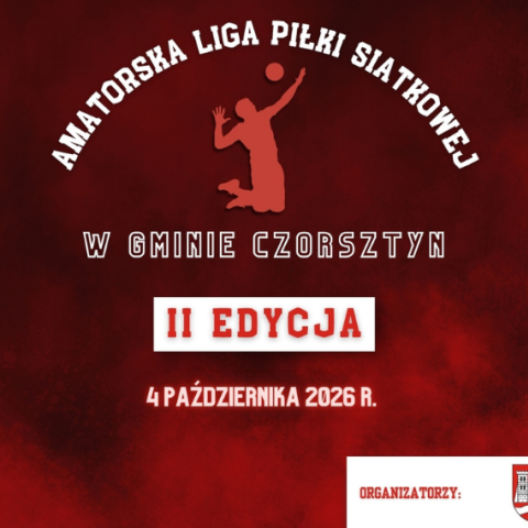 Amatorska Liga Piłki Siatkowej w Gminie Czorsztyn – harmonogram rozgrywek