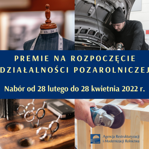 Premie na rozpoczęcie działalności pozarolniczej