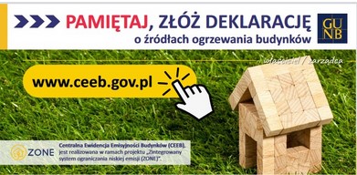 Obowiązek złożenia deklaracji dotyczącej Centralnej Ewidencji Emisyjności Budynków