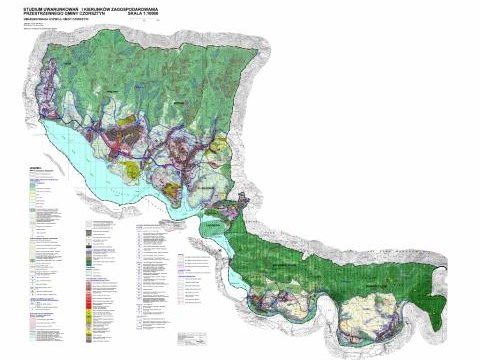 Informacje na temat Studium uwarunkowań i kierunków zagospodarowania przestrzennego Gminy Czorsztyn