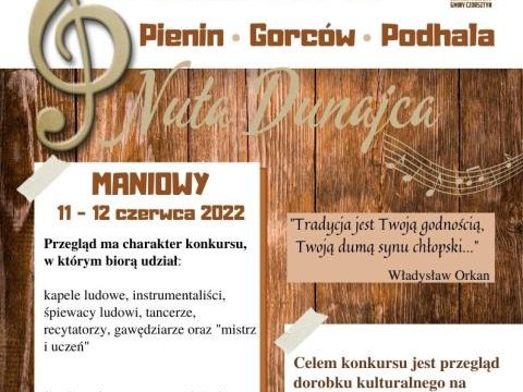 IV PRZEGLĄD FOLKLORU Pienin - Gorców - Podhala