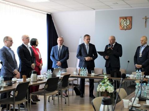 Podziękowania dla Pana Edwarda Siarki - Sekretarza stanu Ministerstwa Klimatu i Środowiska