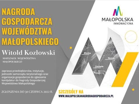 Nagroda Gospodarcza Województwa Małopolskiego 2022