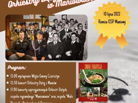 50-lecie Orkiestry Dętej OSP i Domu Kultury w Maniowach