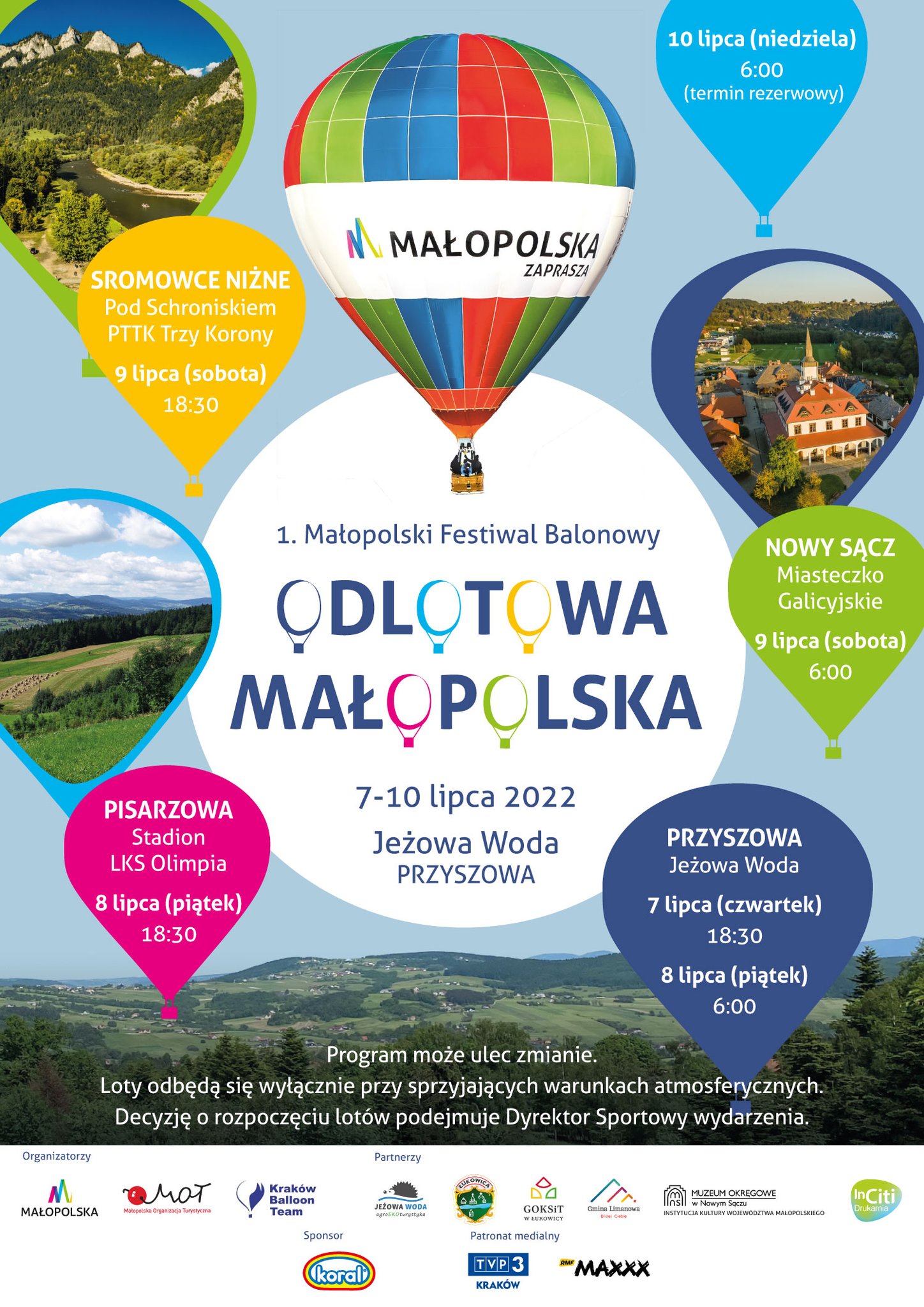 I. Małopolski Festiwal Balonowy 