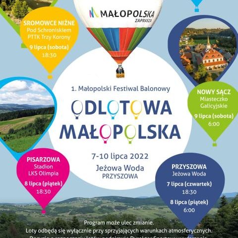 I. Małopolski Festiwal Balonowy "Odlotowa Małopolska"