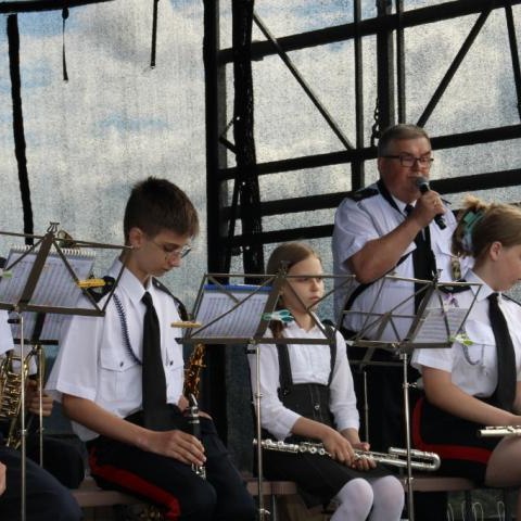 Jubileusz 50-lecia Orkiestry Dętej OSP i Domu Kultury w Maniowach