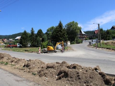 Przebudowa ul. Gorczańskiej w miejscowości Kluszkowce