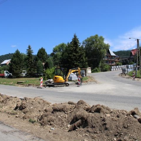 Przebudowa ul. Gorczańskiej w miejscowości Kluszkowce