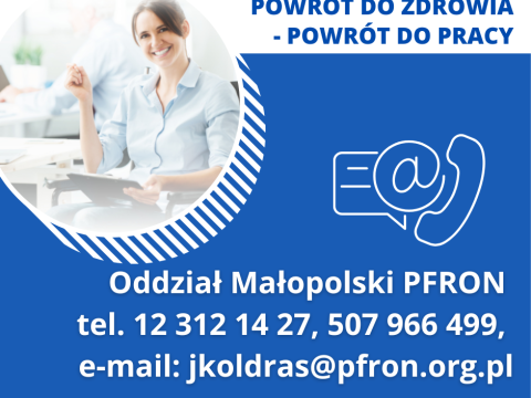 Oddział Małopolski PFRON wspiera osoby z niepełnosprawnościami
