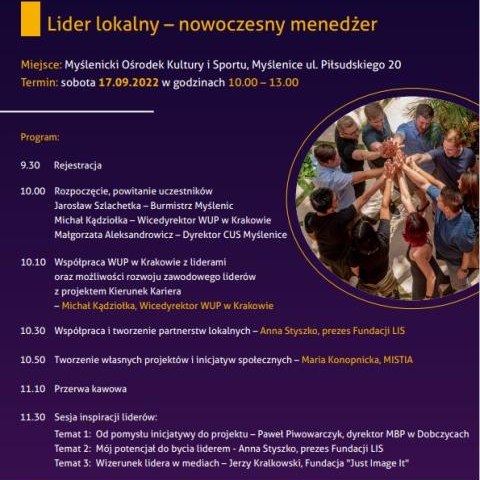 Spotkanie „Lider lokalny- nowoczesny menedżer”