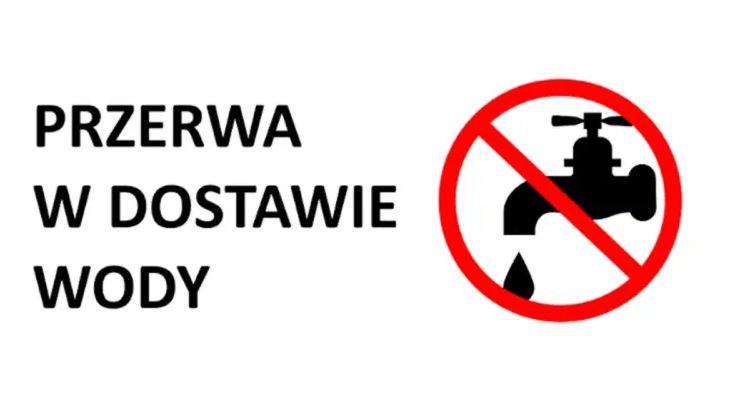 OGŁOSZENIE  O PRZERWACH W DOSTAWIE WODY