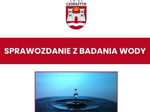 Sprawozdanie z badania wody - Czorsztyn