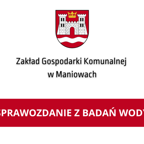 Sprawozdanie z badań wody - Kluszkowce